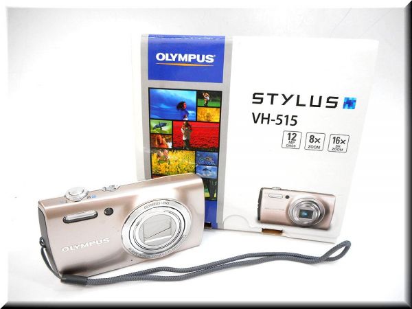 1円~OLYMPUSオリンパスSTYLUSデジカメVH-515カメラ オリンパス