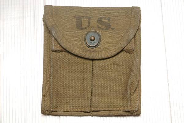 ＷＷ２ Ｍ１カービン・ストック・マガジンポーチ１９４３年製　