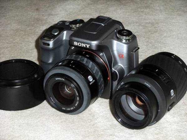 Sony α100 SONY A100 Alpha | DSLR-A100 Camera Digital 10.2MP SLR
