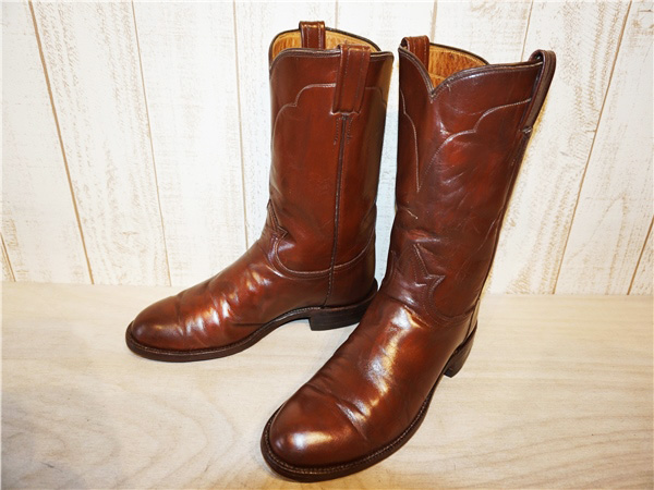 最高級/トニーラマ/シンプルショートウエスタン/26cm/8D/U61023