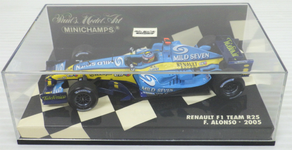 ミニチャンプス 1/43 ルノー F1 チーム R25 F.アロンソ 2005【02