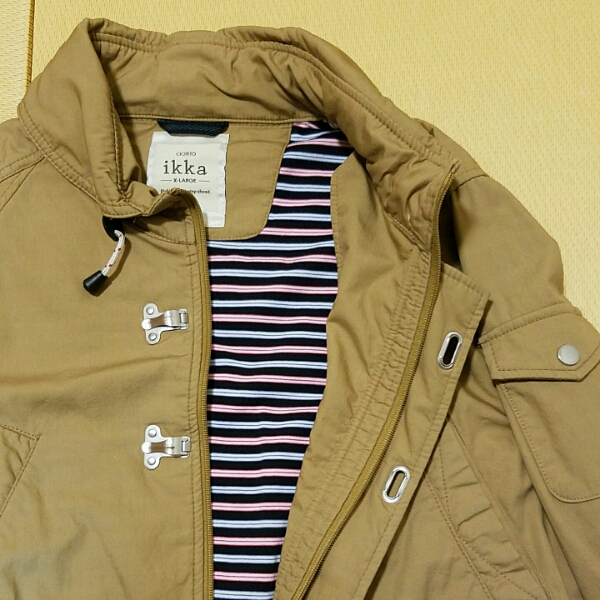 ikka★ハーフコート♪メンズ♪サイズXL♪新品未使用