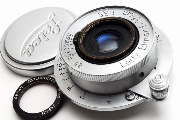 Leica Elmar 3.5cm F3.5 ライカ エルマー Leitz ライツ 35 純正