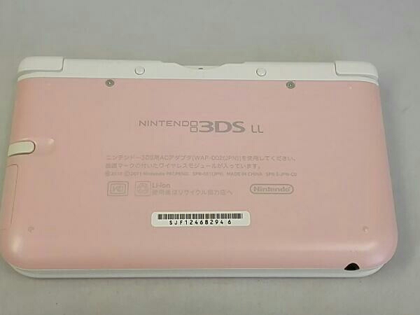 ニンテンドー3DS LL:ピンク×ホワイト(SPRSPAAA)