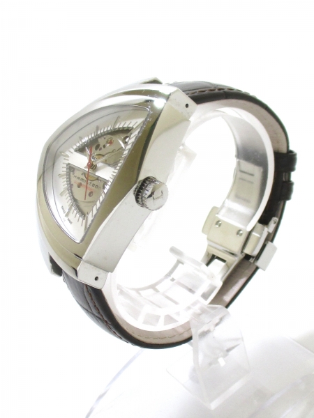 ハミルトン 腕時計■美品 ベンチュラ H245150 メンズ シルバー