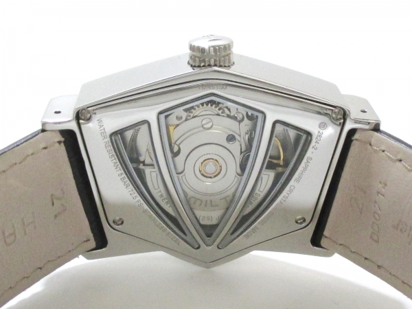 ハミルトン 腕時計■美品 ベンチュラ H245150 メンズ シルバー