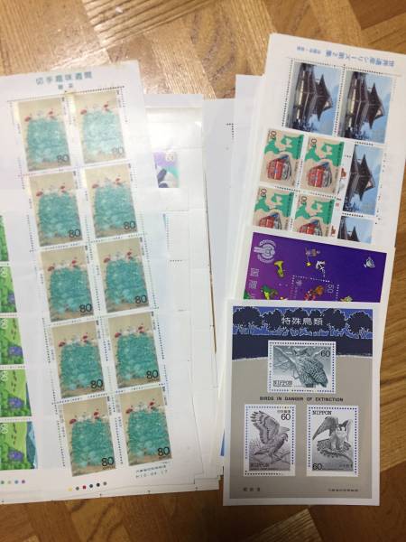 未使用　記念切手　切手シート　額面￥２６４２０　即決送料無料