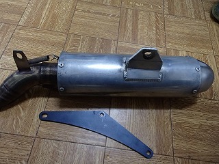 デルタマフラー　ＫＬＸ２５０　Ｄトラッカー　２５０ＳＢ