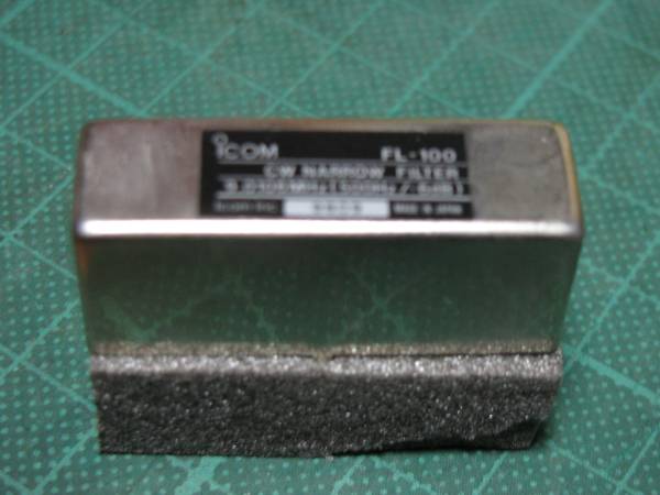 ICOM 500Hz | CW FL－100 FL-100 CWナローフィルター ナロー