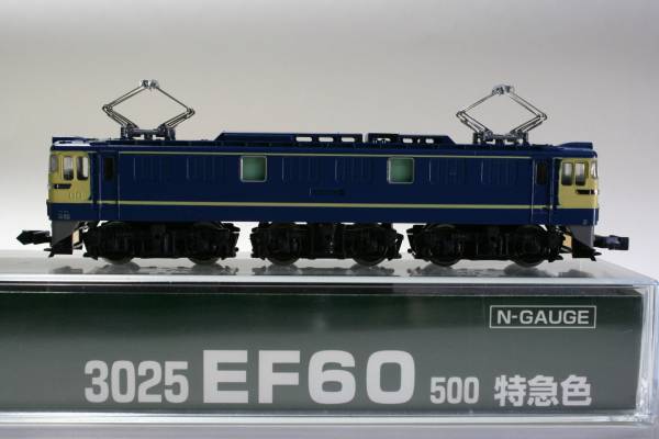KATO EF60-500特急色 希少な新品！ 品番3025 ジャンク扱いNゲージ KATO