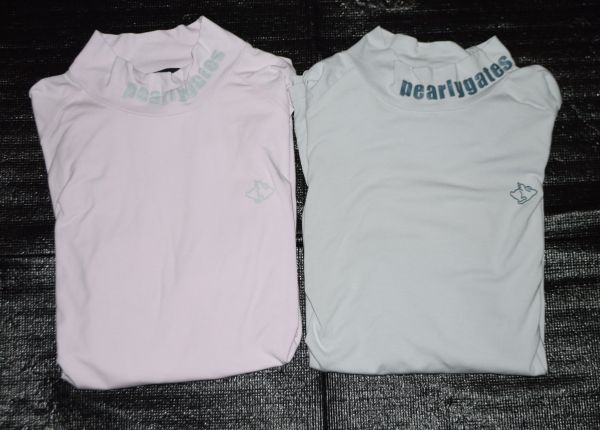 ★パーリーゲイツ★2枚セット★ハイネックストレッチシャツ6/LL