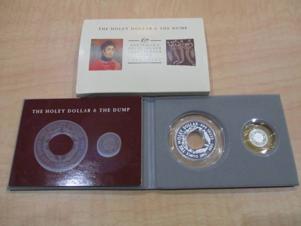 Holey Dollar and Dump - The Silver & Coins Proof 0 Set