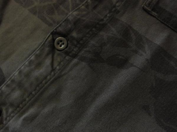 本物正規◆G-STAR RAW ジースター◆デニムシャツ 5811柄濃灰系/L