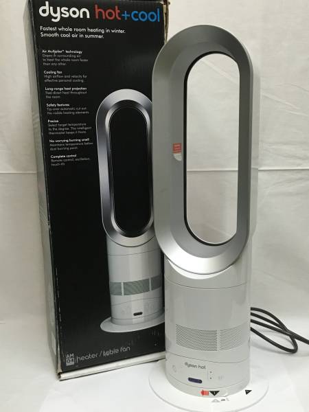 中古 dyson ダイソン hot+cool AM04 ファンヒーター 動作確認済 ファン