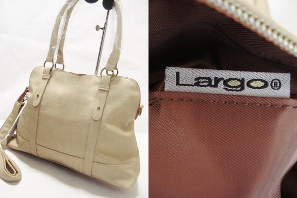 新品 Largo ラルゴ 鞄 ショルダーバッグ トートバッグ be◇