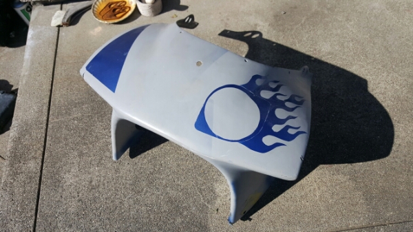 nsr250r レース用アッパーカウル 中古