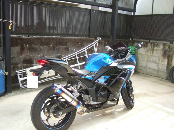 Ninja250 ビームスR-EVO　ヒートチタン　JJMCA政府認証品 BEAMSより、新型Ninja 250(18)に適合するスリップオンマフラー×4製品が