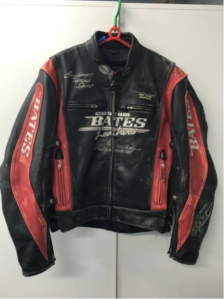 ま*x様 【週末オークション】本物BATES 本革レザージャケット Mサイズ 黒 ベイツ本革レザージャケットMサイズ ま*x様 週末オークション本物BATES