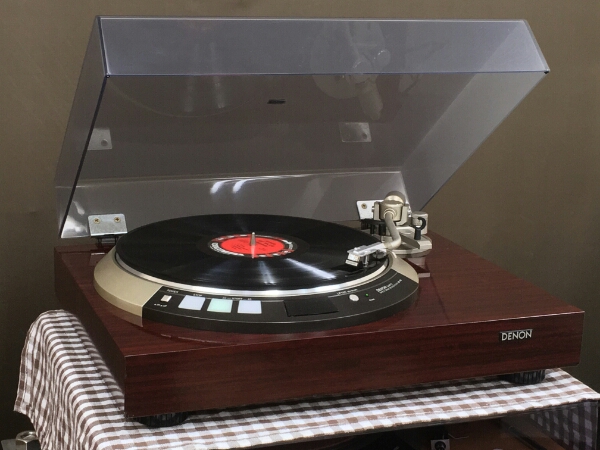 DENON DP-55L レコードプレイヤー 動作確認済み 説明書有