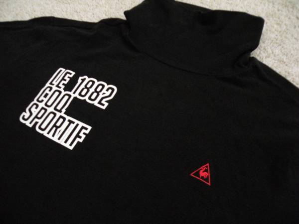 ルコック★吸湿発熱　タートルネックシャツ★ＬＬ