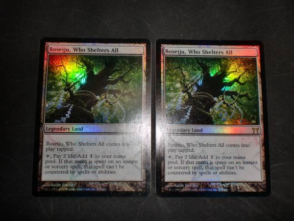 【海外限定/正規品鑑定済】 MTG All Hallow's Eve 英語版 MTG すべてを護るもの、母聖樹 CHK 英語 製品版 FOIL 数量2