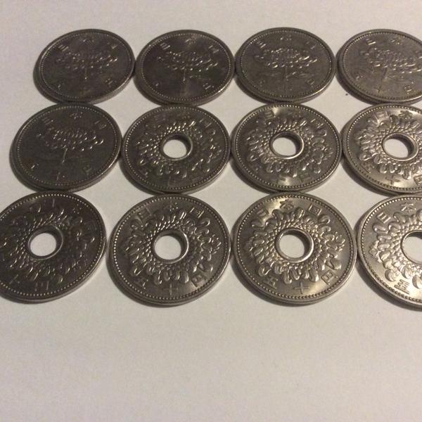 1円スタート★旧50円12枚セット_2