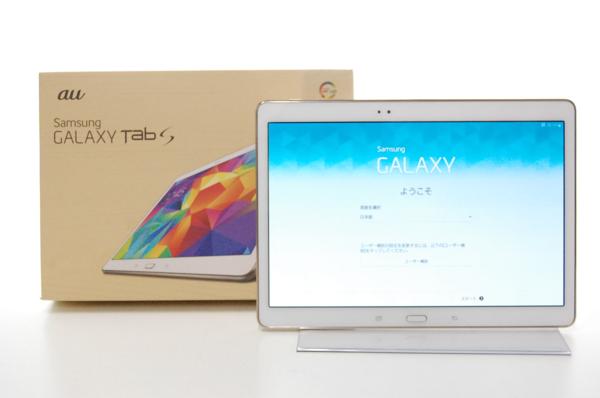 1円～出品 美品 au Galaxy tab S SCT21 △判定 1KN39