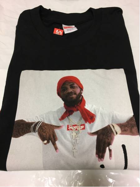 supreme gucci mane black 黒 L グッチ 新品