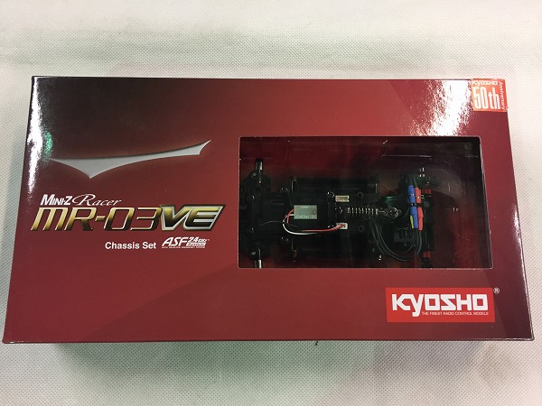 ○c 京商 ミニッツ MR-03VE ASF 2.4GHZシャーシセット 50th 1万円