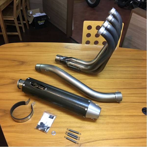 ノジマ FASARM フルエキマフラー チタン+カーボンZRX1200R