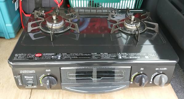 リンナイ RT31NHS-L ガスコンロ 中古 プロパン LP リンナイ RT31NHS-L