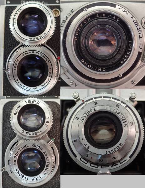 オンラインクーポン ジャンク☆RICOHFLEXなど アンティークカメラ色々