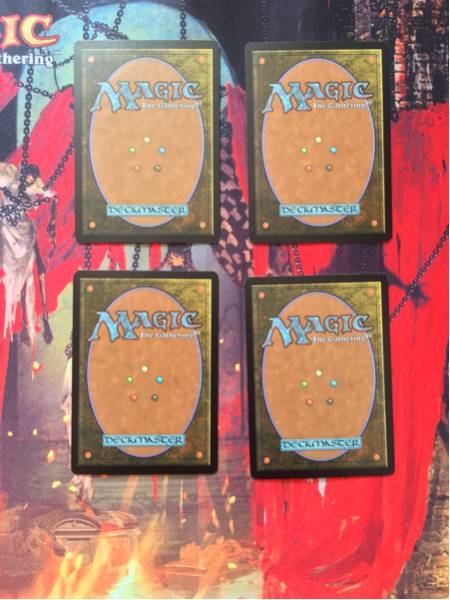 MTG TSP 時のらせん トロウケアの敷石 日本語3枚 英語1枚セット