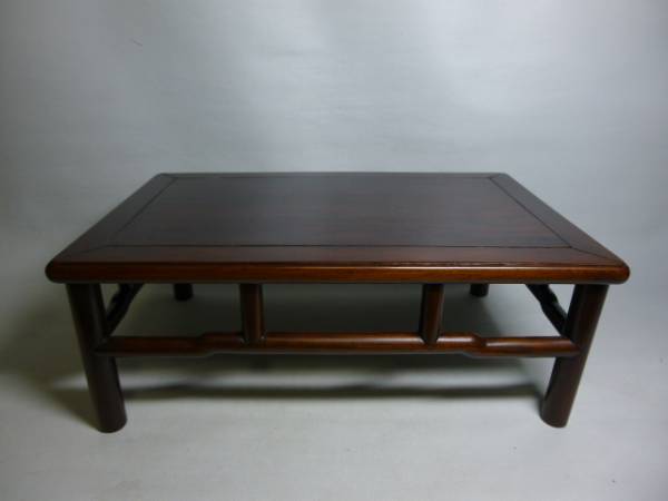 旧家から 唐木花台 平卓 長方台