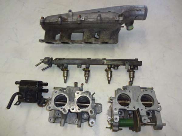 RNN14パルサーGTi-R純正サージタンク+インジェクター+スロットル