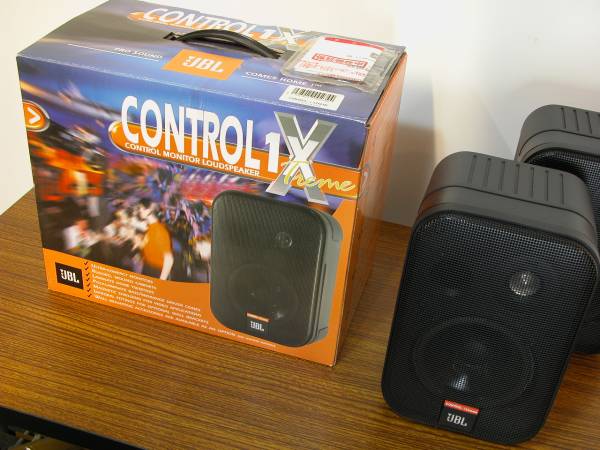 JBL Control1X./ペア キレイ！元箱付 スピーカー オーディオ機器