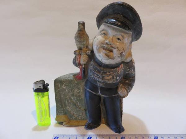 星鷹さん専用品 鷹持ち軍人の土人形 | 郷土人形 タカモチ軍人 佐賀県 古瀬 | 2XLPRO.COM