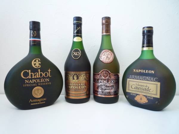 古酒　ブランデー　4本セット ◇1円～♪ 古酒 ブランデー ナポレオン いろいろまとめて4本◇ ◇◇古