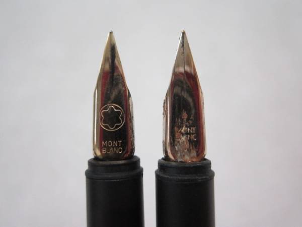 MONTBLANC モンブラン 万年筆 おまとめ2本 1点イニシャル入り 筆記用具