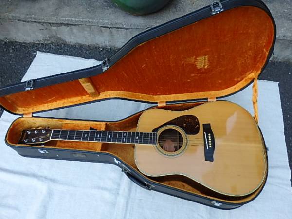 ヤマハ アコースティックギター FG-401 ハードケース付 中古 激安大 