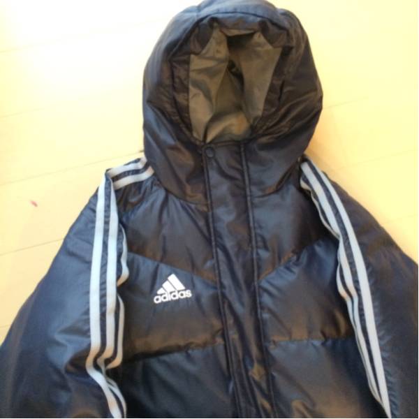 adidas ネイビー ベンチコート adidas(アディダス) アディダス 