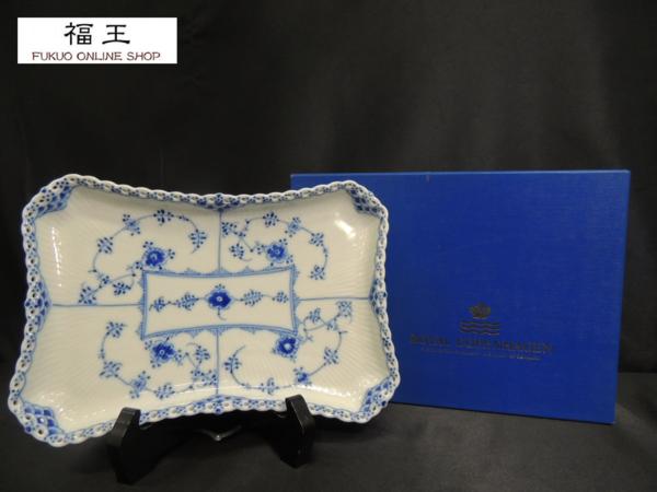 ロイヤルコペンハーゲン フルレース スクエアプレート y12