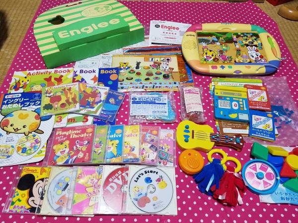 こどもちゃれんじ☆ぽっぷ☆すてっぷ☆English 1年分セット☆