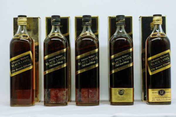 i743◇ジョニ黒《エクストラスペシャル12年 未開栓×5本》