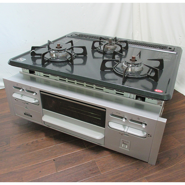新品 リンナイ 都市ガス コンロ KGE-651FTS（SL）R