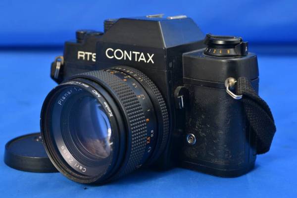 S-KB178 CONTAX RTS ボディ Carl Zeiss Planar 50mm F1.4 難あり