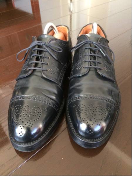 オールデン コードバン シューズ 7.5
