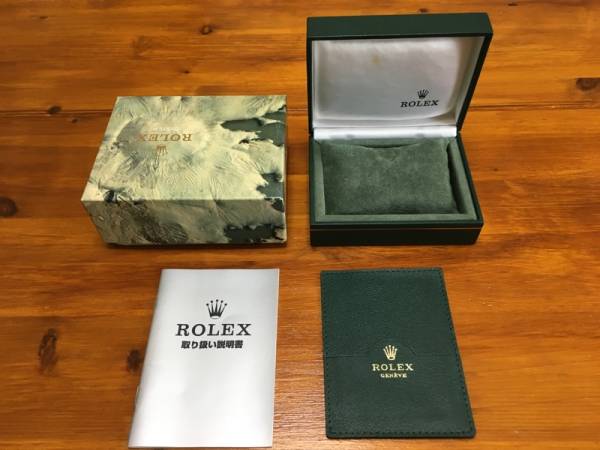ロレックス純正ボックス 4 箱、保証書、付属品 ブランド腕時計 【公式