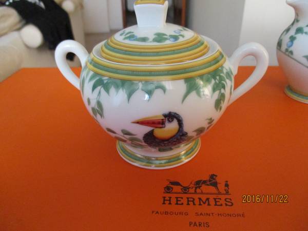 HERMES シュガーポット トゥカン 住まい、インテリア キッチン