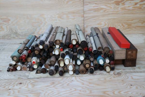 掛軸　大量　100本　セット　書　中国　日本　山水　まとめて　